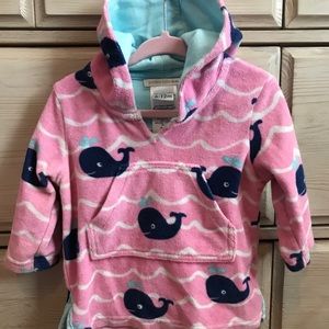 Pottery Barn Kids bath & swim robe 6-12 months